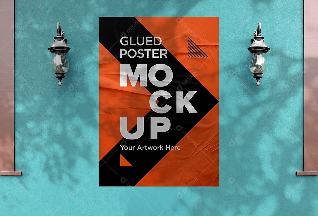 Mockup de Publicidade PSD Editável