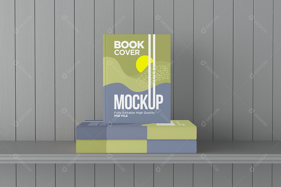 Mockup de Livros PSD Editável