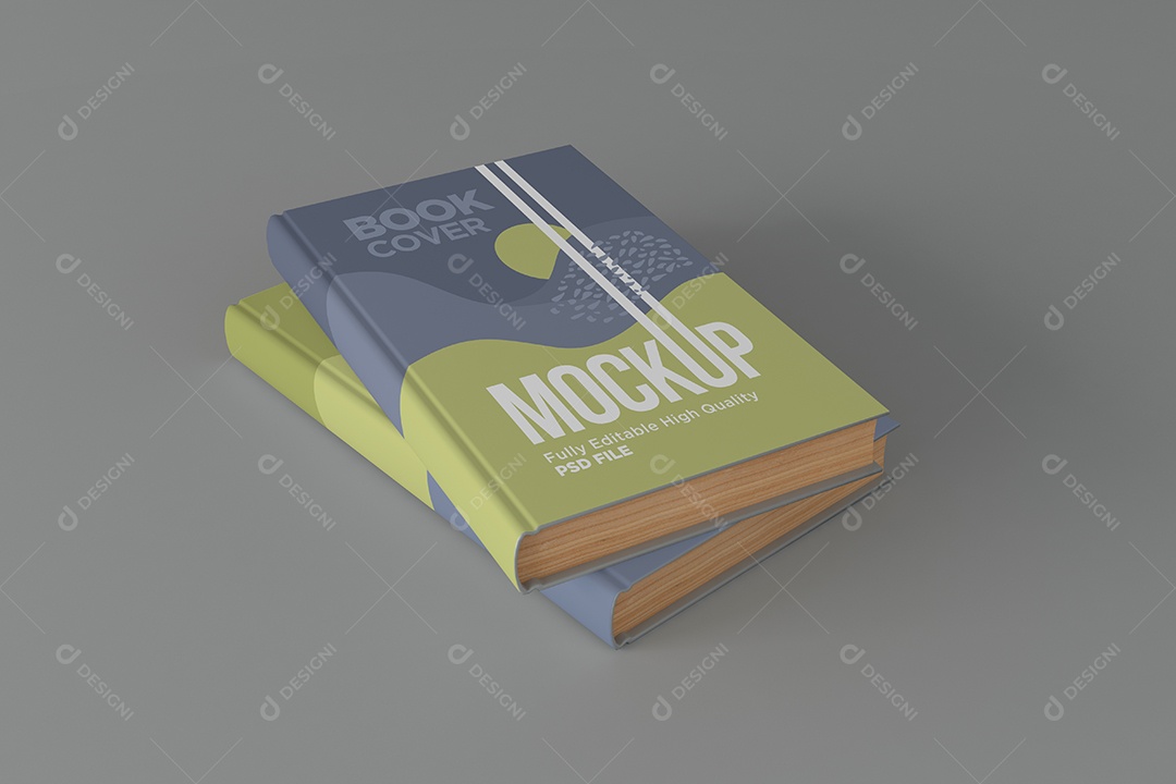 Mockup de Dois Livros PSD Editável