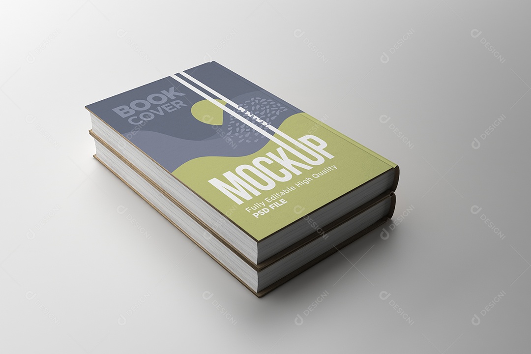 Mockup de Dois Livros PSD Editável