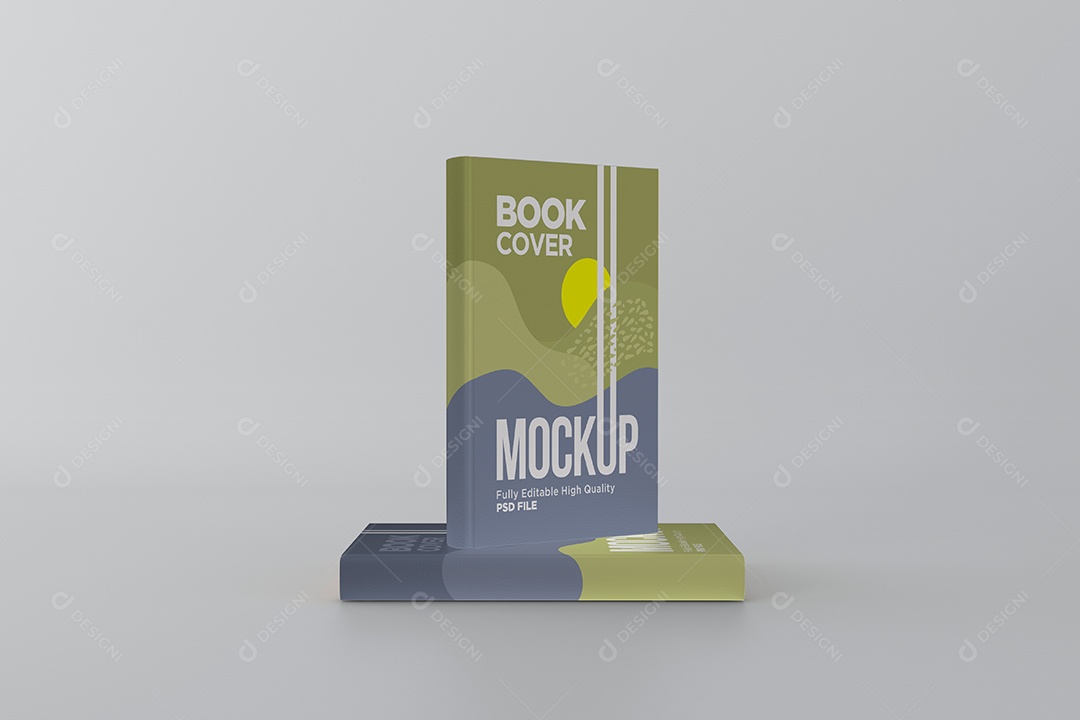 Mockup de Livros PSD Editável