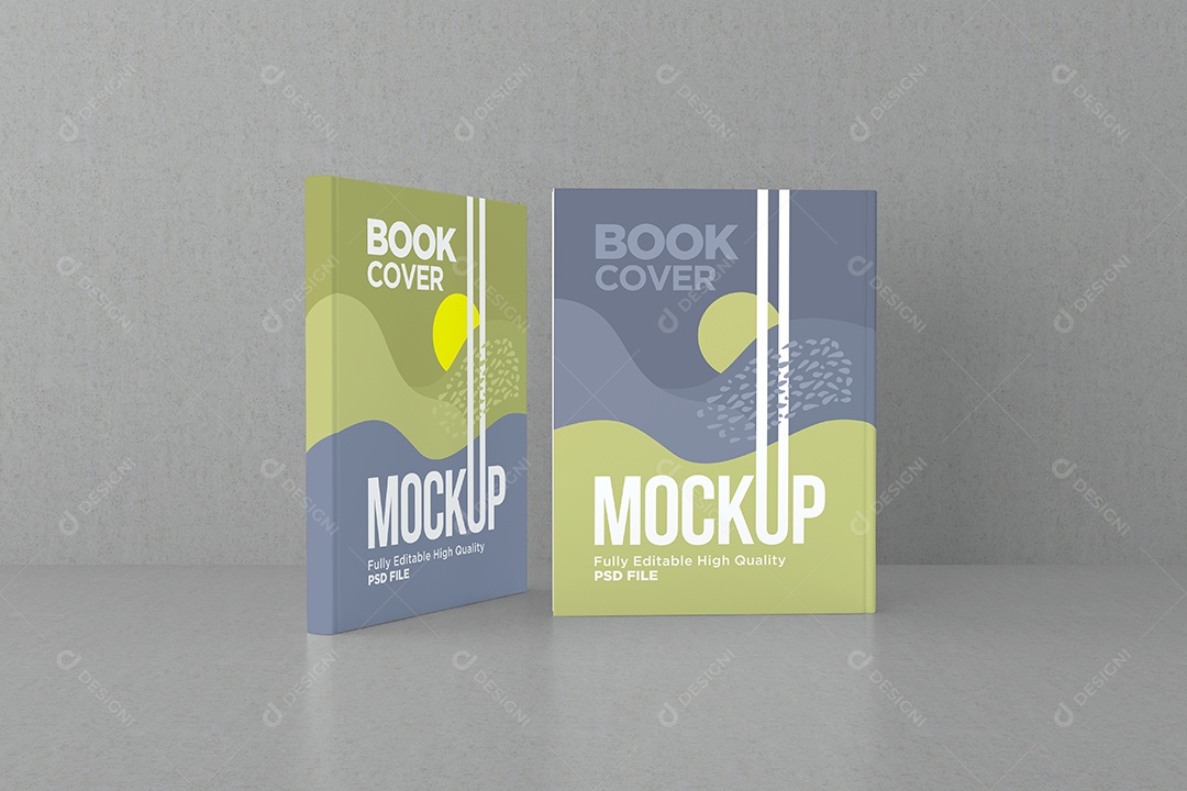 Mockup de Livros PSD Editável