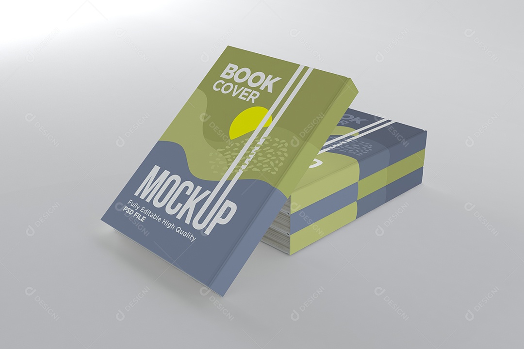 Mockup de Livros PSD Editável