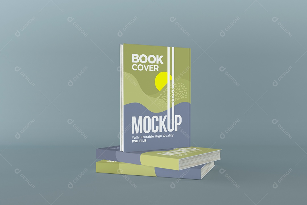 Mockup de Livros PSD Editável