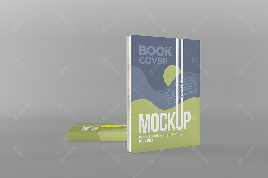 Mockup de Livros PSD Editável