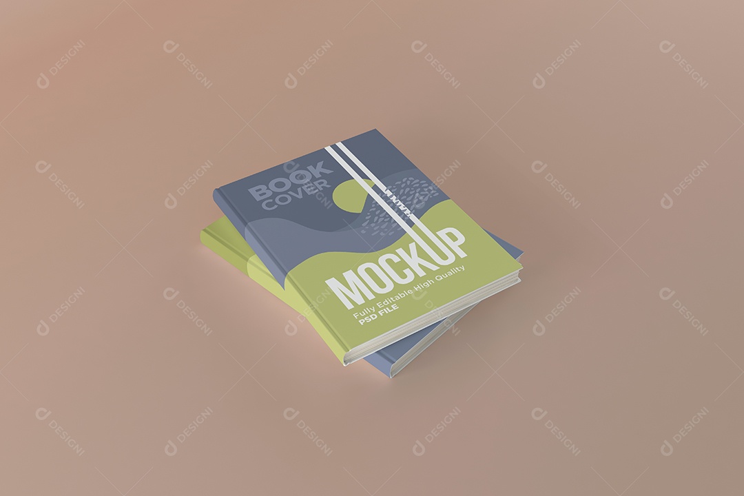 Mockup de Livros PSD Editável