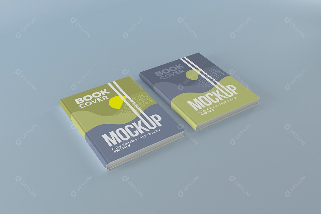 Mockup de Livros PSD Editável