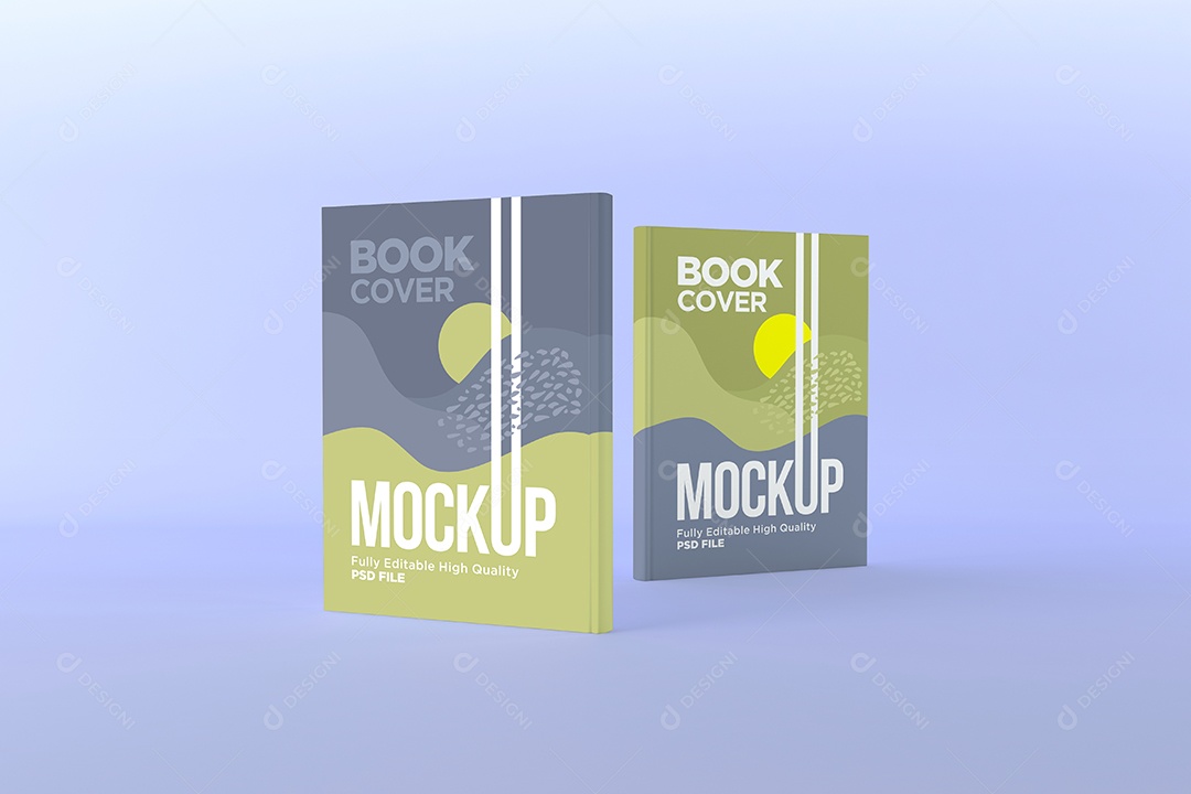 Mockup de Livros PSD Editável