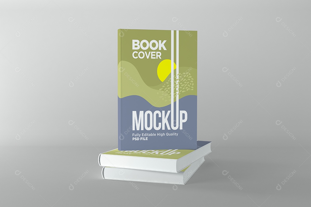 Mockup de Livros PSD Editável
