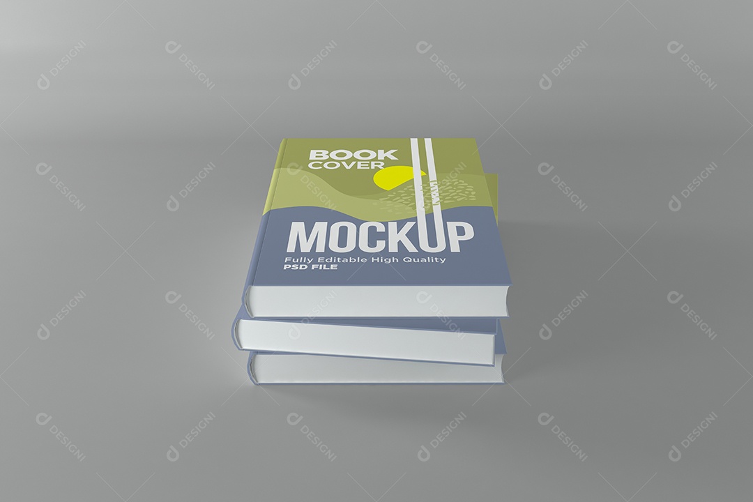 Mockup de Livros PSD Editável