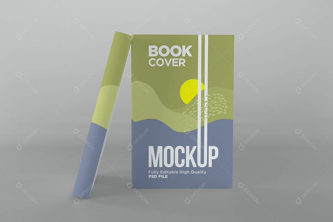 Mockup de Livros PSD Editável