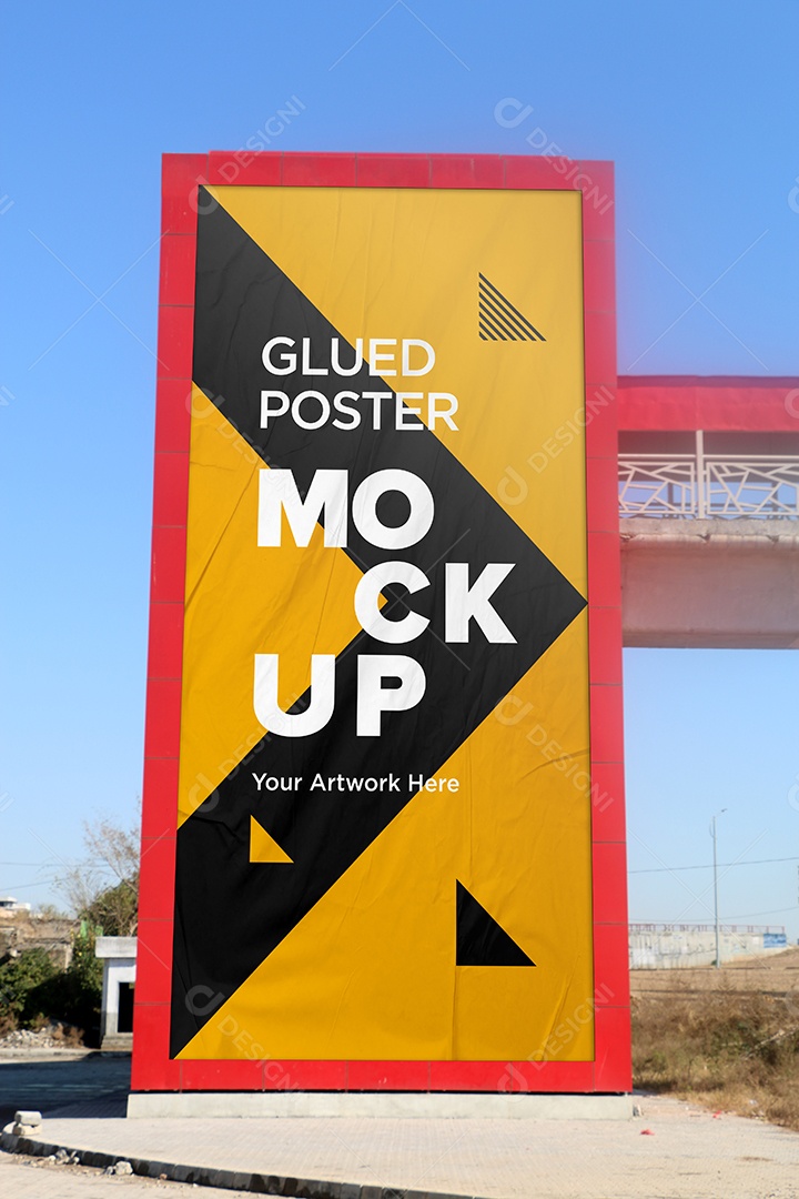 Mockup de Publicidade PSD Editável