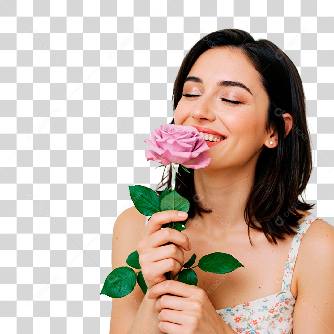 Woman Smiling Transparent PNG