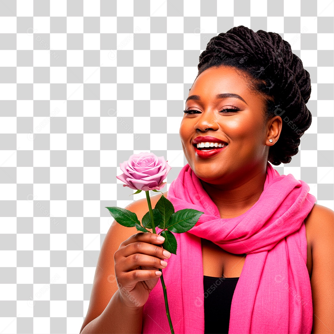 Mulher Sorrindo PNG Transparente