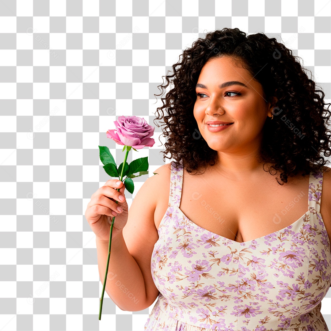 Mulher Sorrindo PNG Transparente