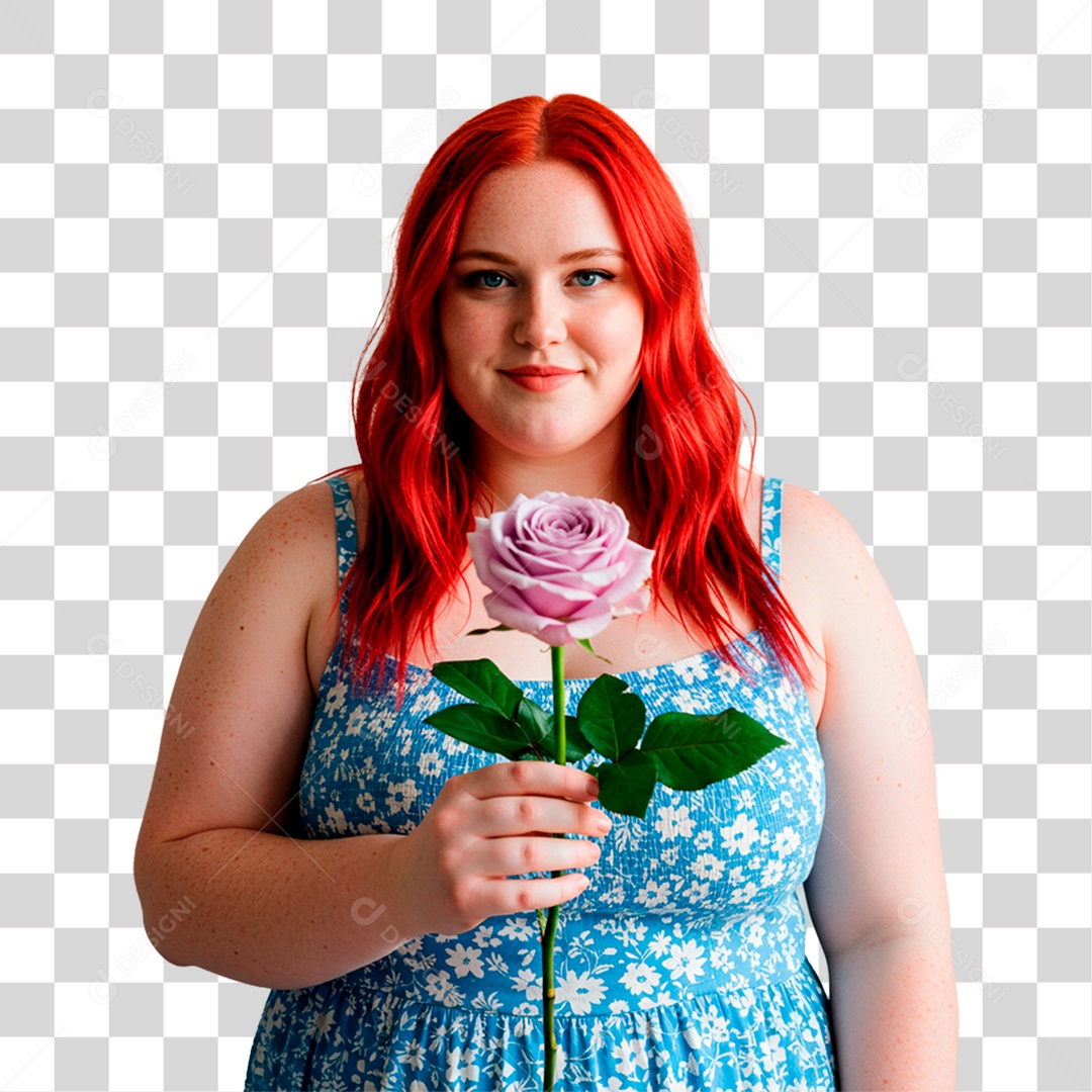 Mulher Sorrindo PNG Transparente