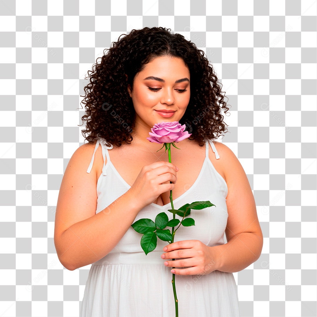 Mulher Sorrindo PNG Transparente