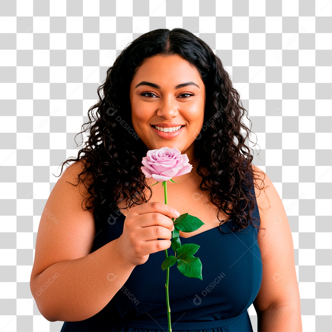 Mulher Sorrindo PNG Transparente
