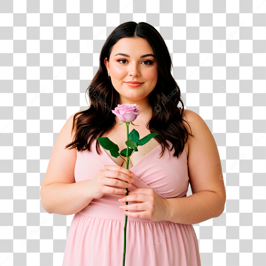 Mulher Sorrindo PNG Transparente