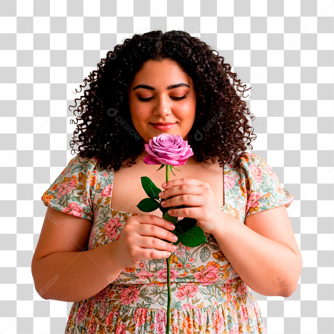 Mulher Sorrindo PNG Transparente