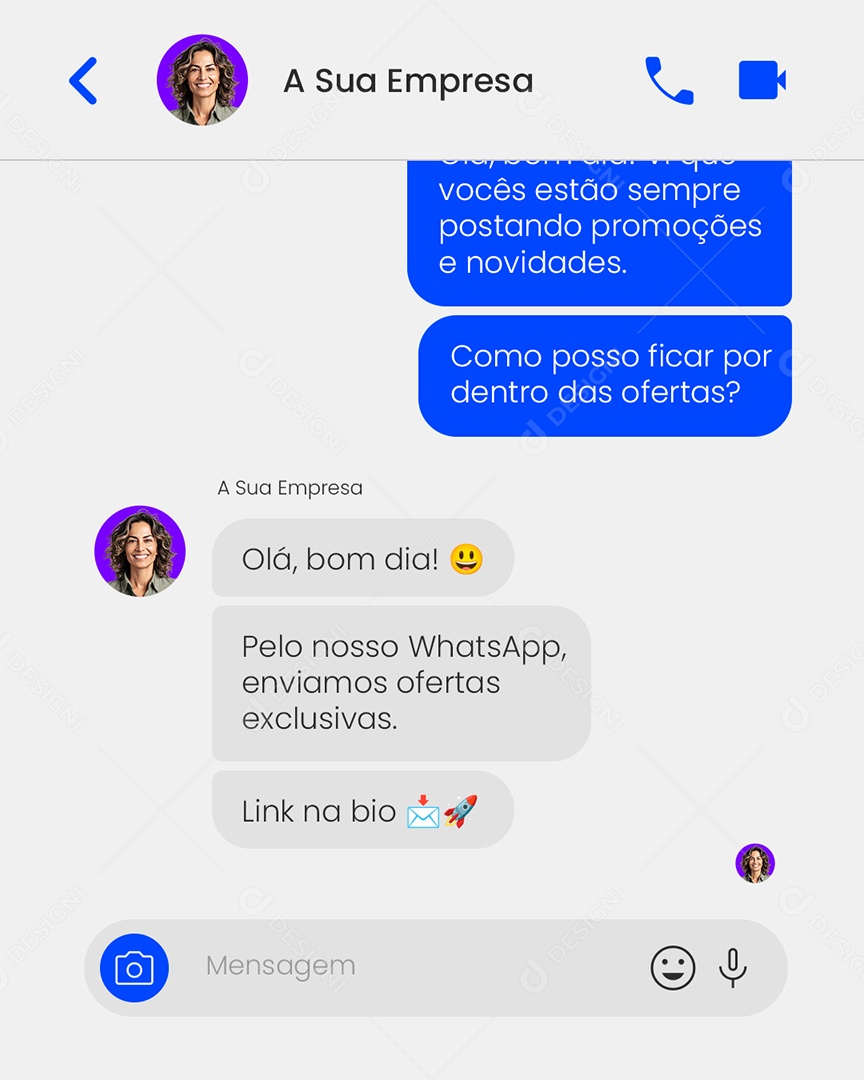 Lojas de Roupas Feedback Ofertas Promoções Social Media PSD Editável