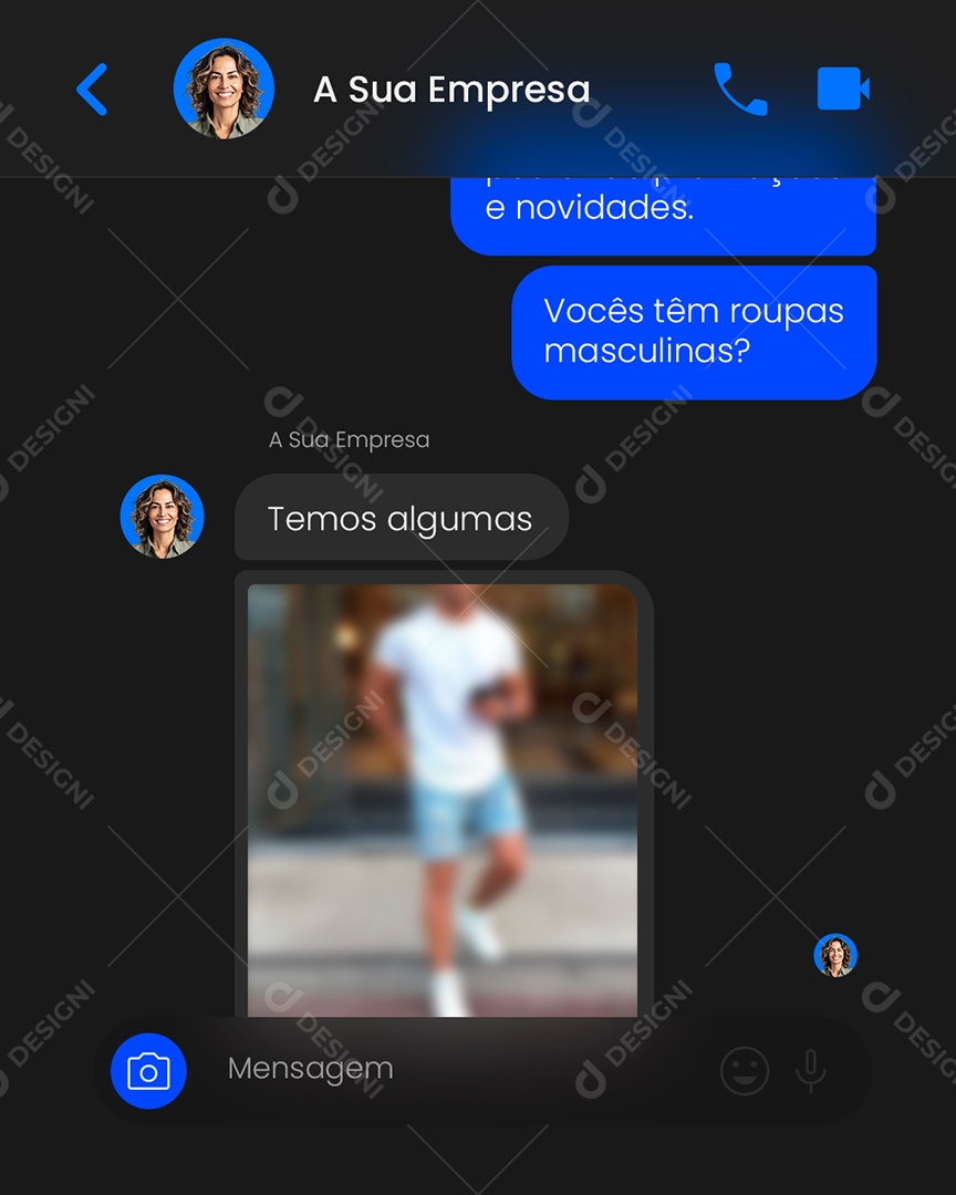 Loja de Roupas Feedback Novidades Social Media PSD Editável