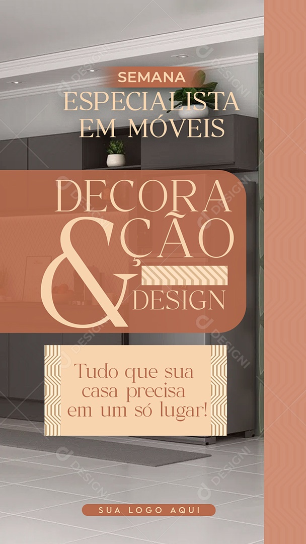 Story Loja de Móveis Tudo Que Sua Casa Precisa Social Media PSD Editável