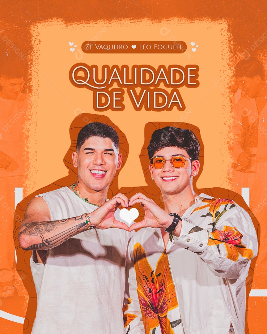 Flyer Show Qualidade de Vida Social Media PSD Editável