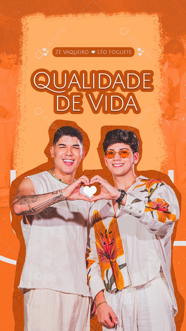 Story Show Qualidade de Vida Social Media PSD Editável