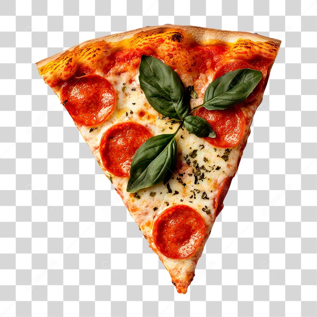 Fatia de Pizza PNG Transparente