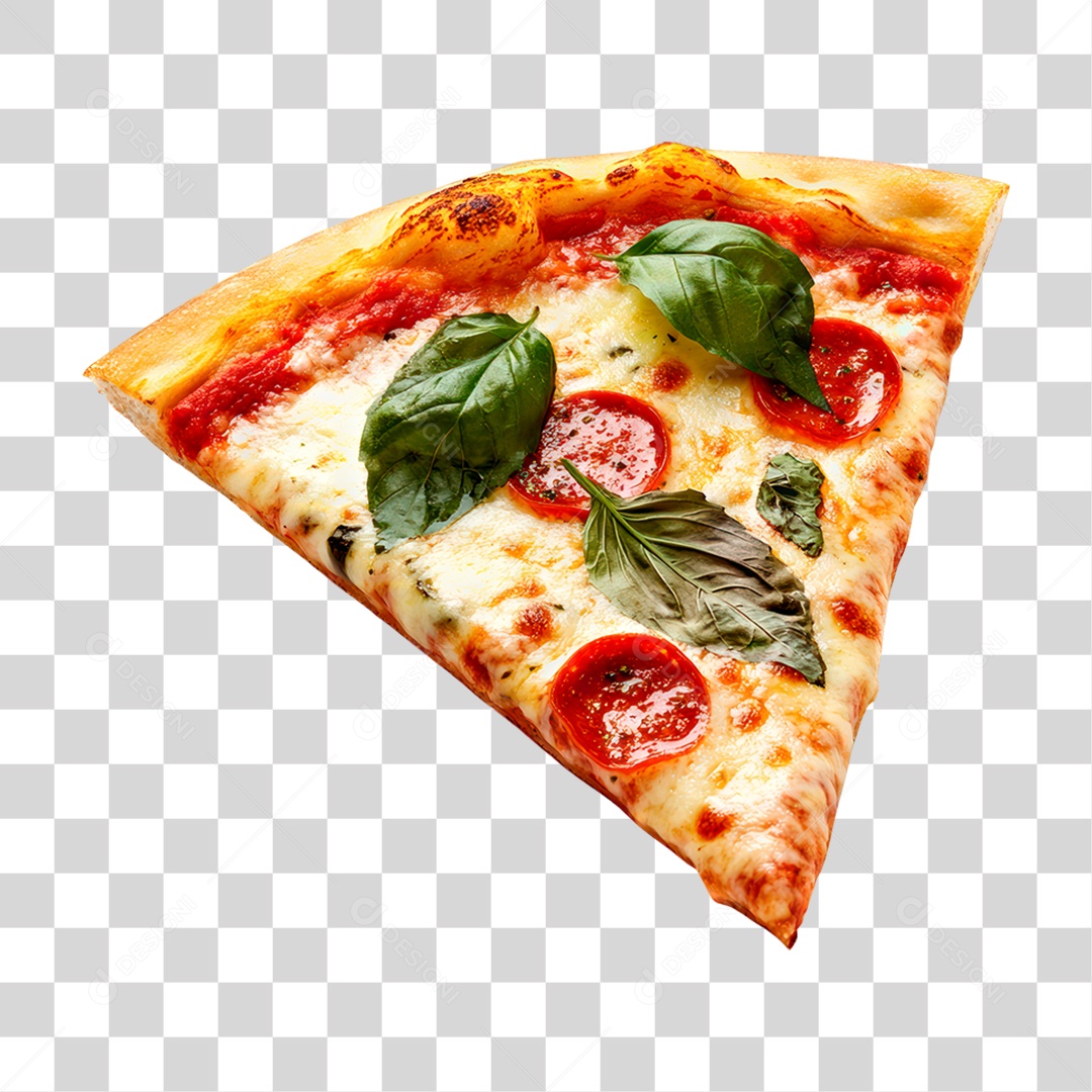 Fatia de Pizza PNG Transparente