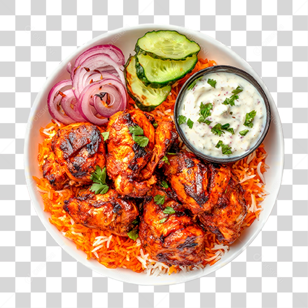 Prato de Comida PNG Transparente