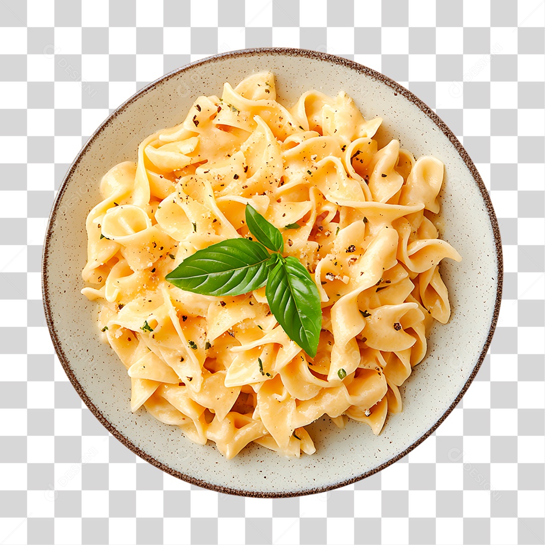 Prato de Macarrão PNG Transparente