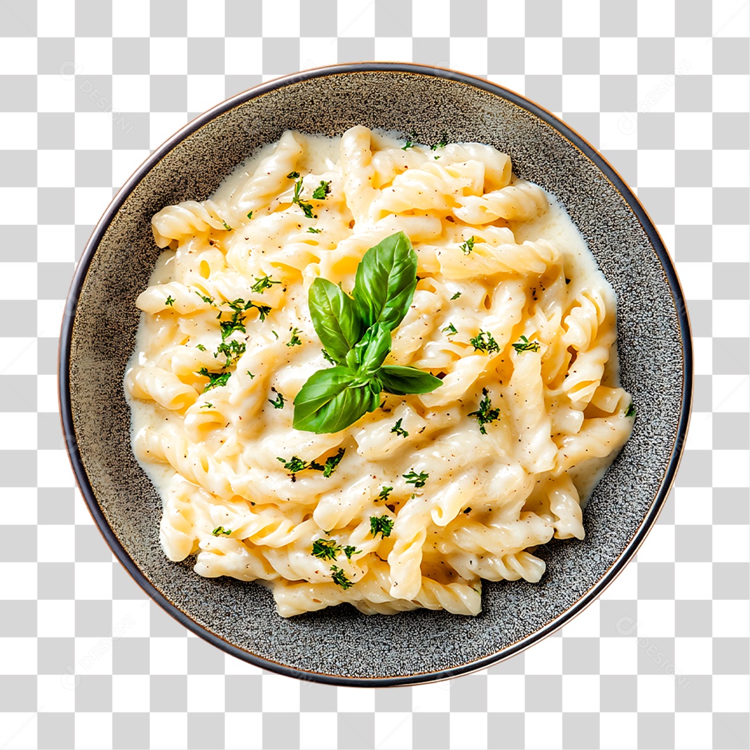 Prato de Macarrão PNG Transparente