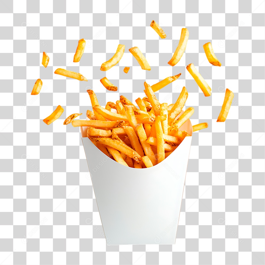 Batata Frita PNG Transparente