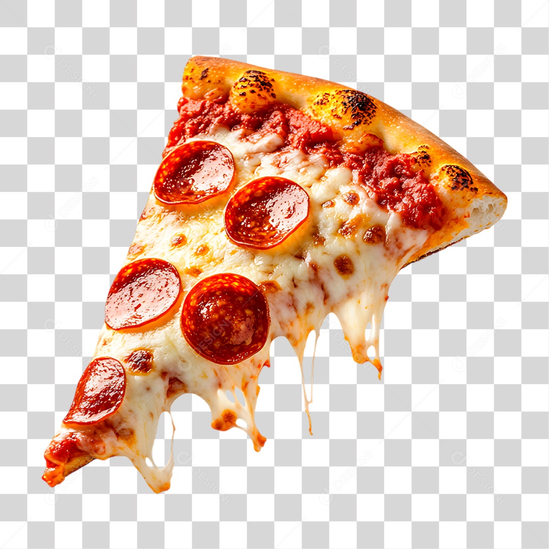 Fatia de Pizza PNG Transparente