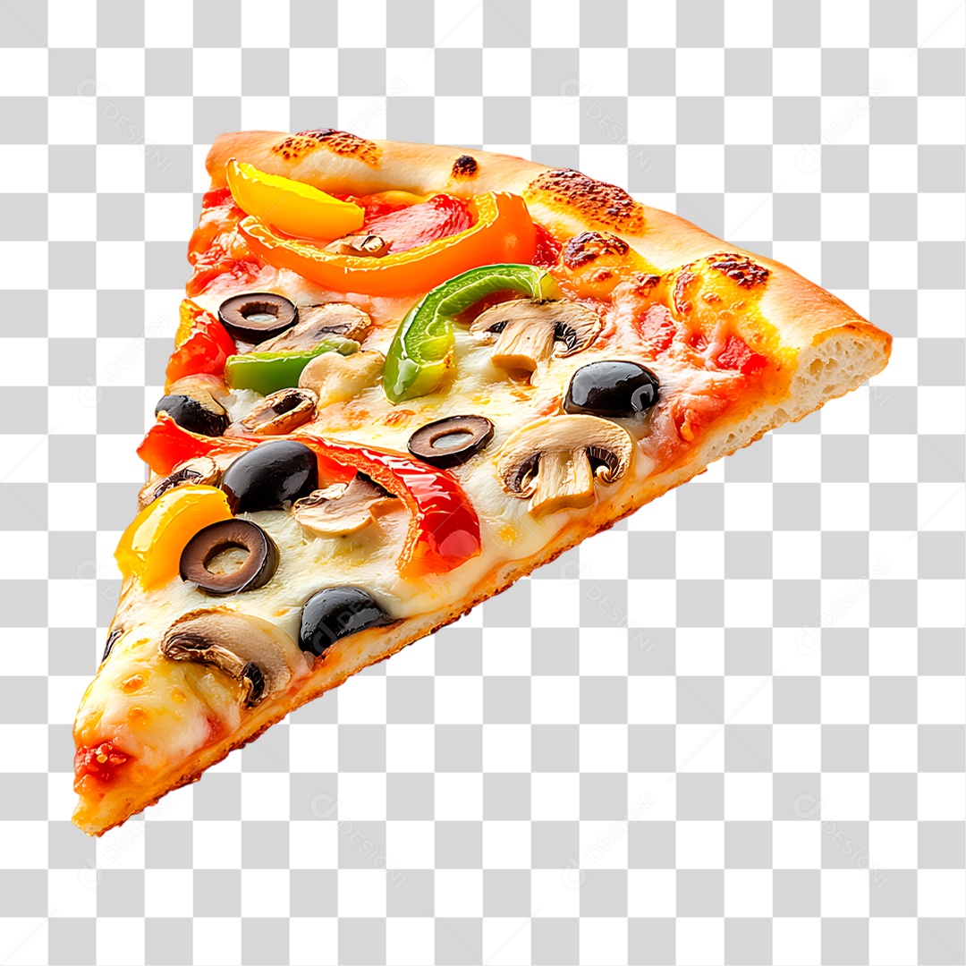 Fatia de Pizza PNG Transparente