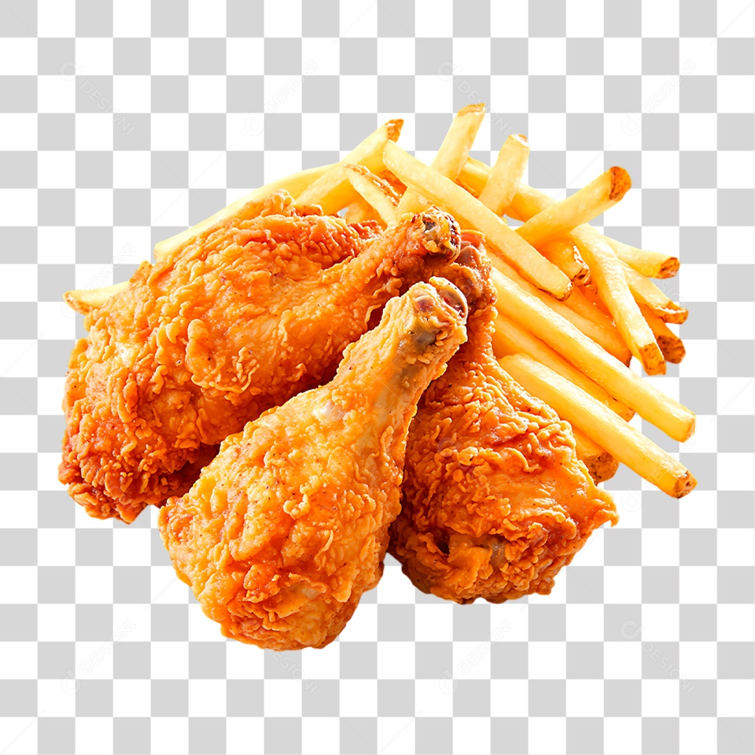 Frango Frito PNG Transparente
