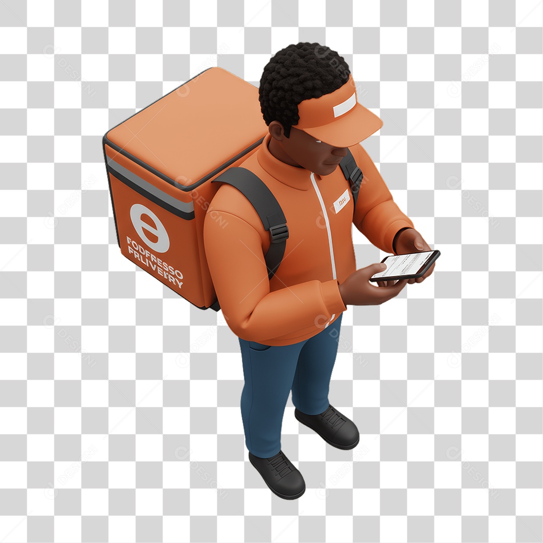 Personagem Trabalhando PNG Transparente