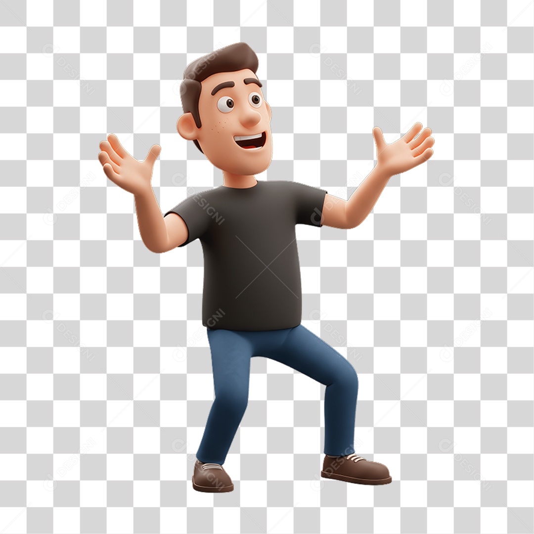 Personagem Homem PNG Transparente