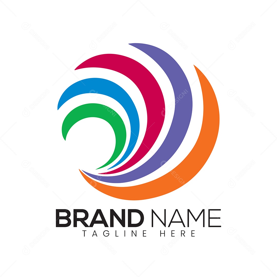 Modelo de Logo Ilustração Vetor EPS