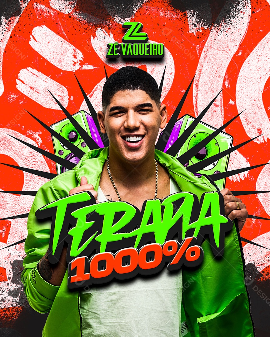 Feed Flyer Terapia 1000% Social Media PSD Editável