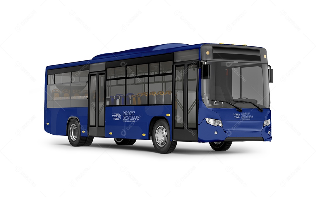Mockup Ônibus PSD Editável