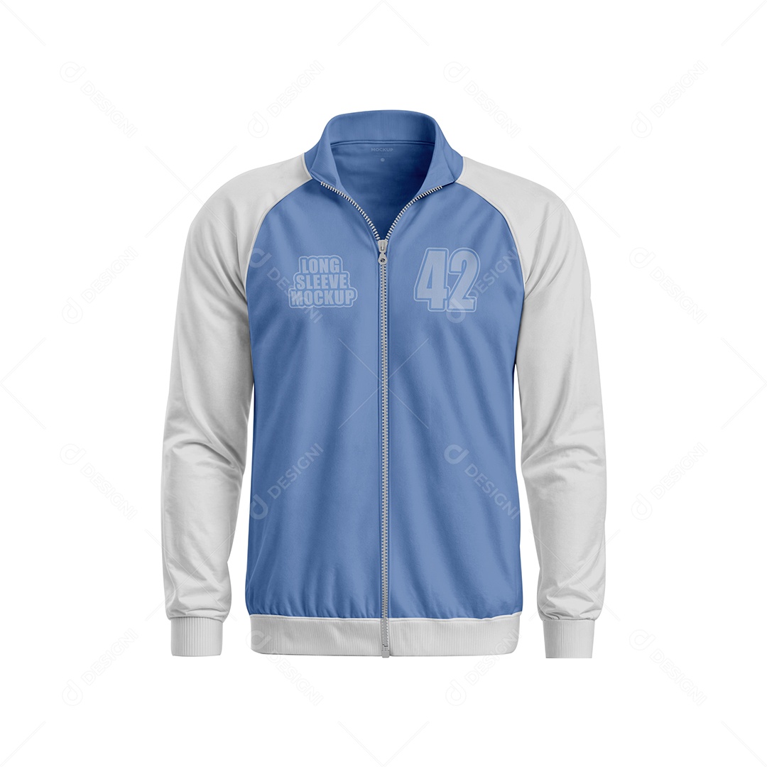 Mockup Camiseta Manga Longa PSD Editável