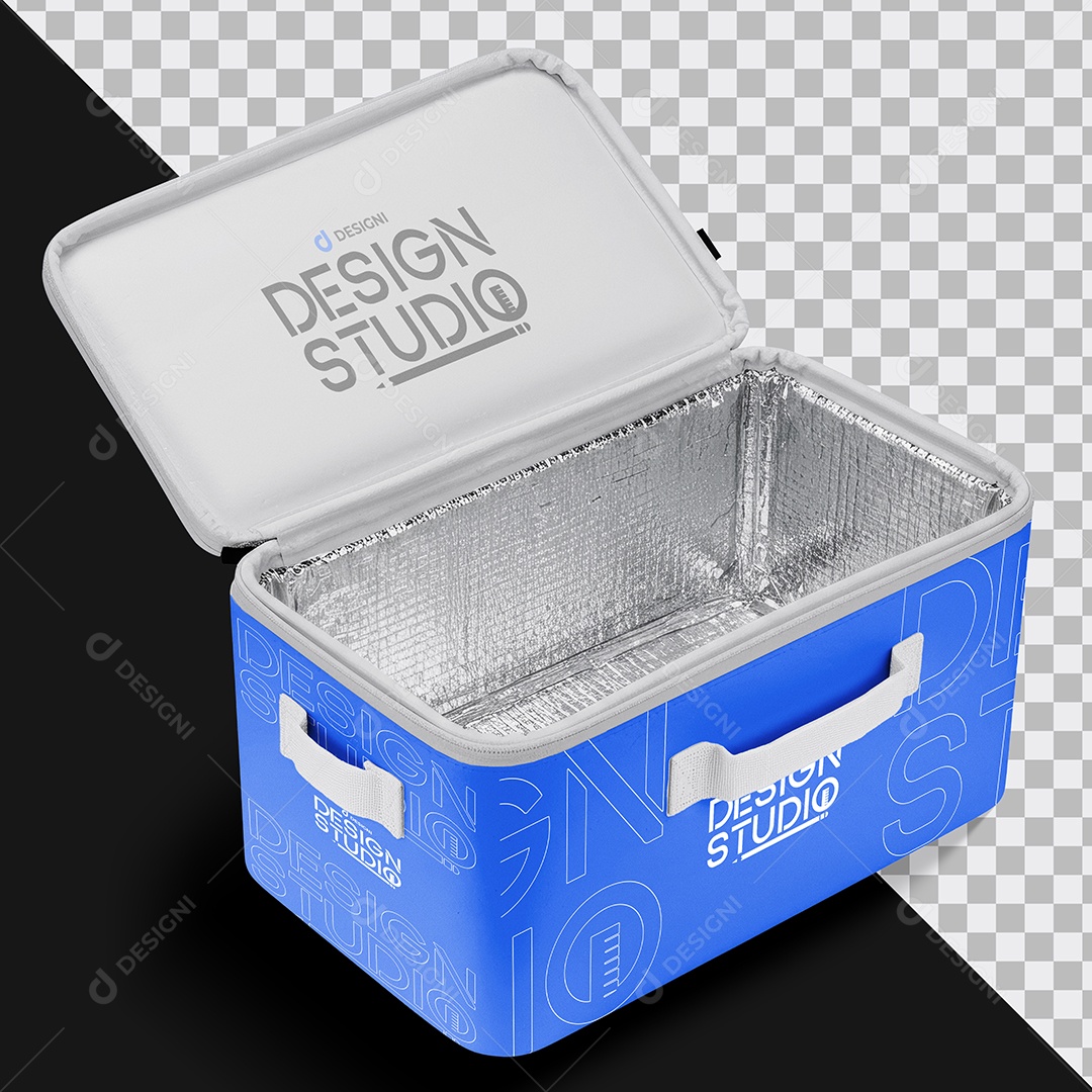 Mockup Bolsa Térmica PSD Editável