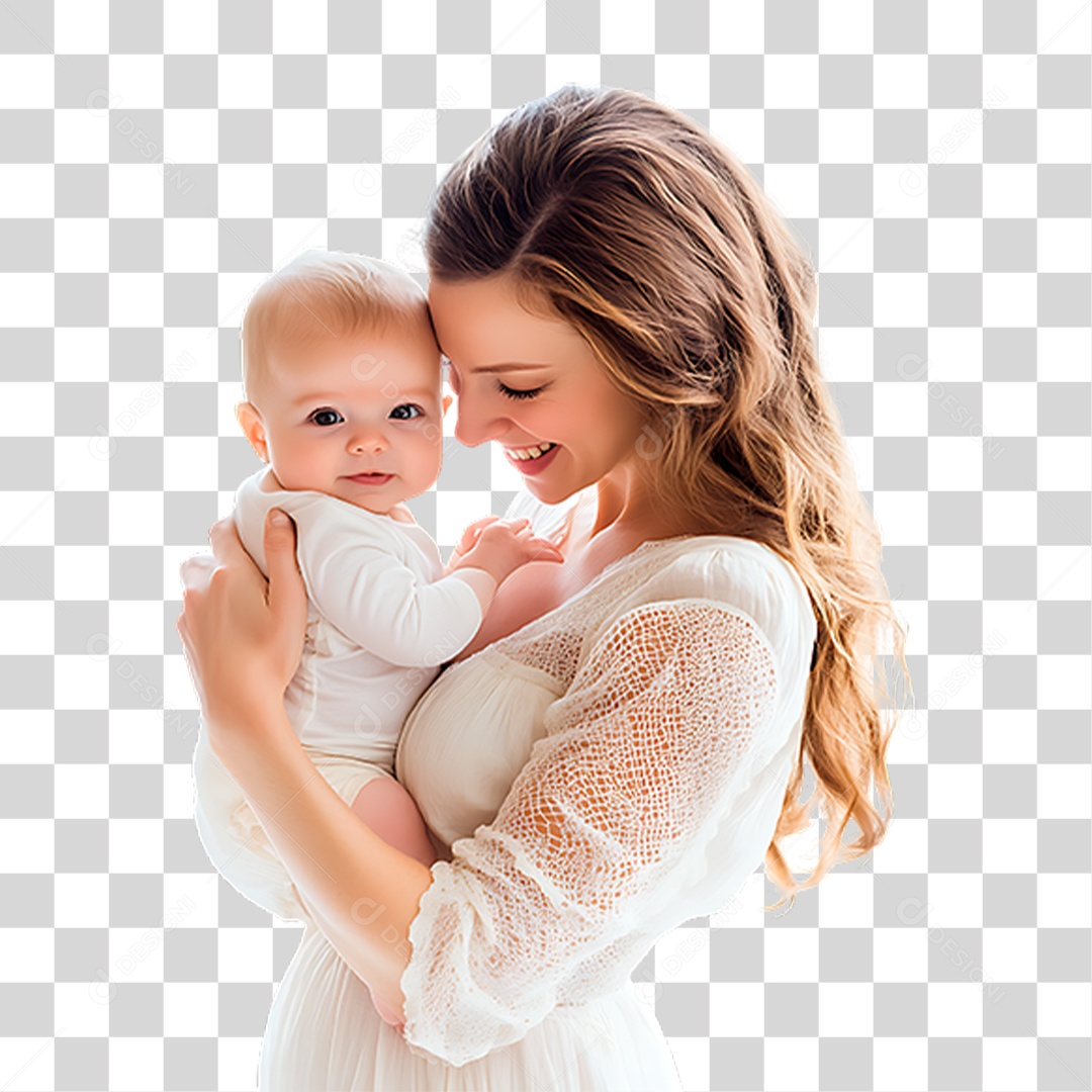 Mãe e Filha PNG Transparente