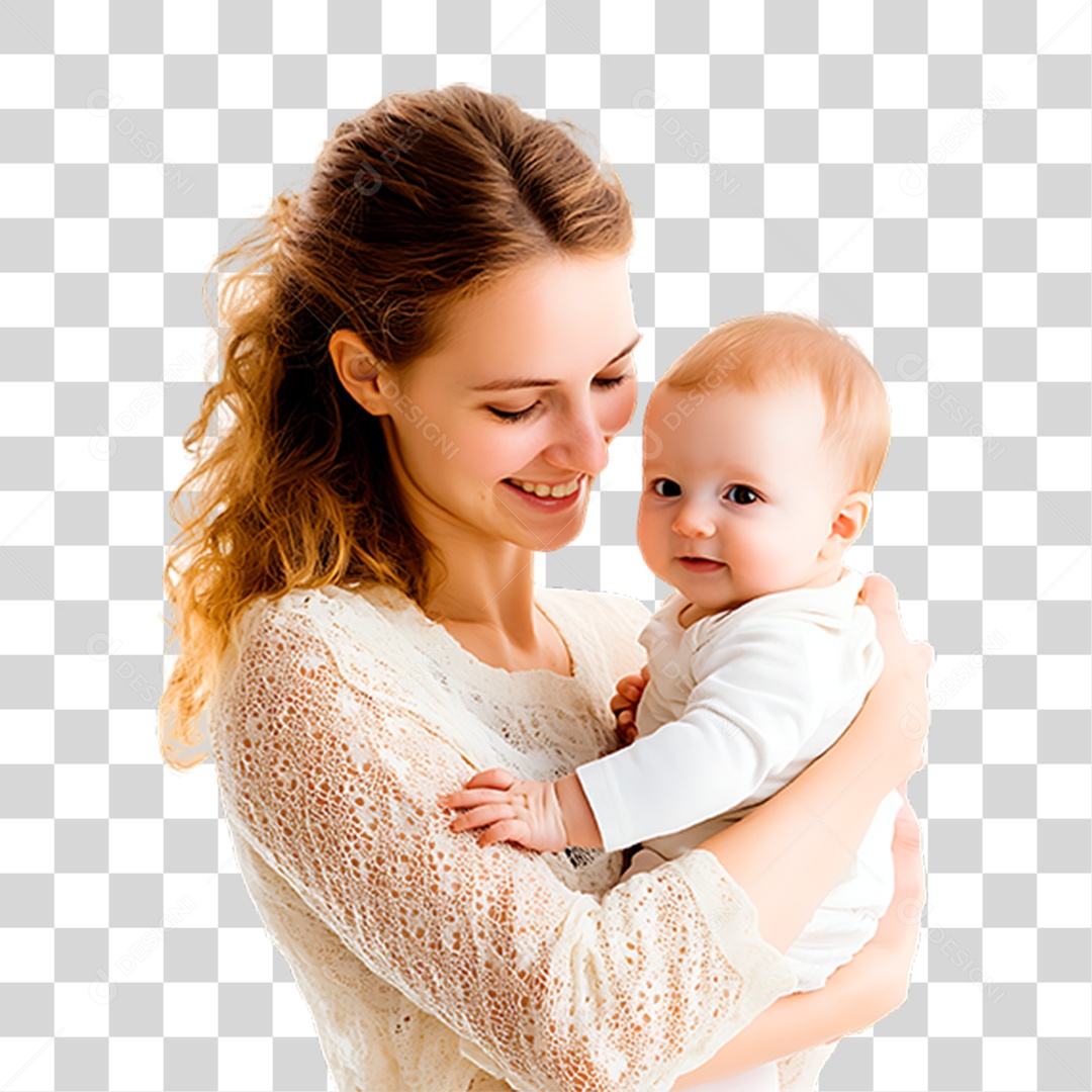 Mãe e Filho PNG Transparente