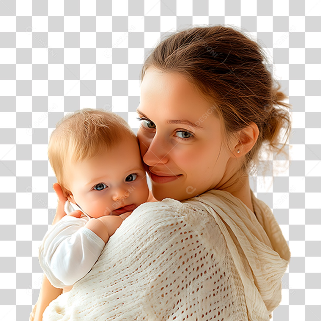 Mãe e Filha PNG Transparente