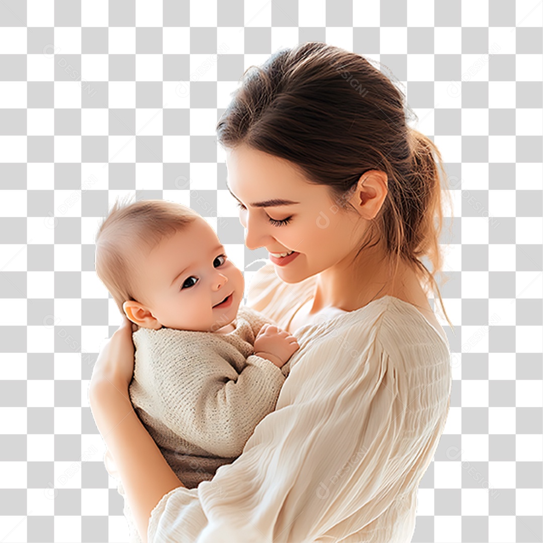 Mãe e Filha PNG Transparente