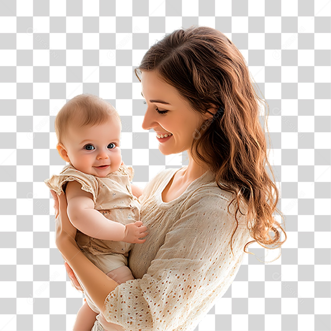 Mãe e Filha PNG Transparente